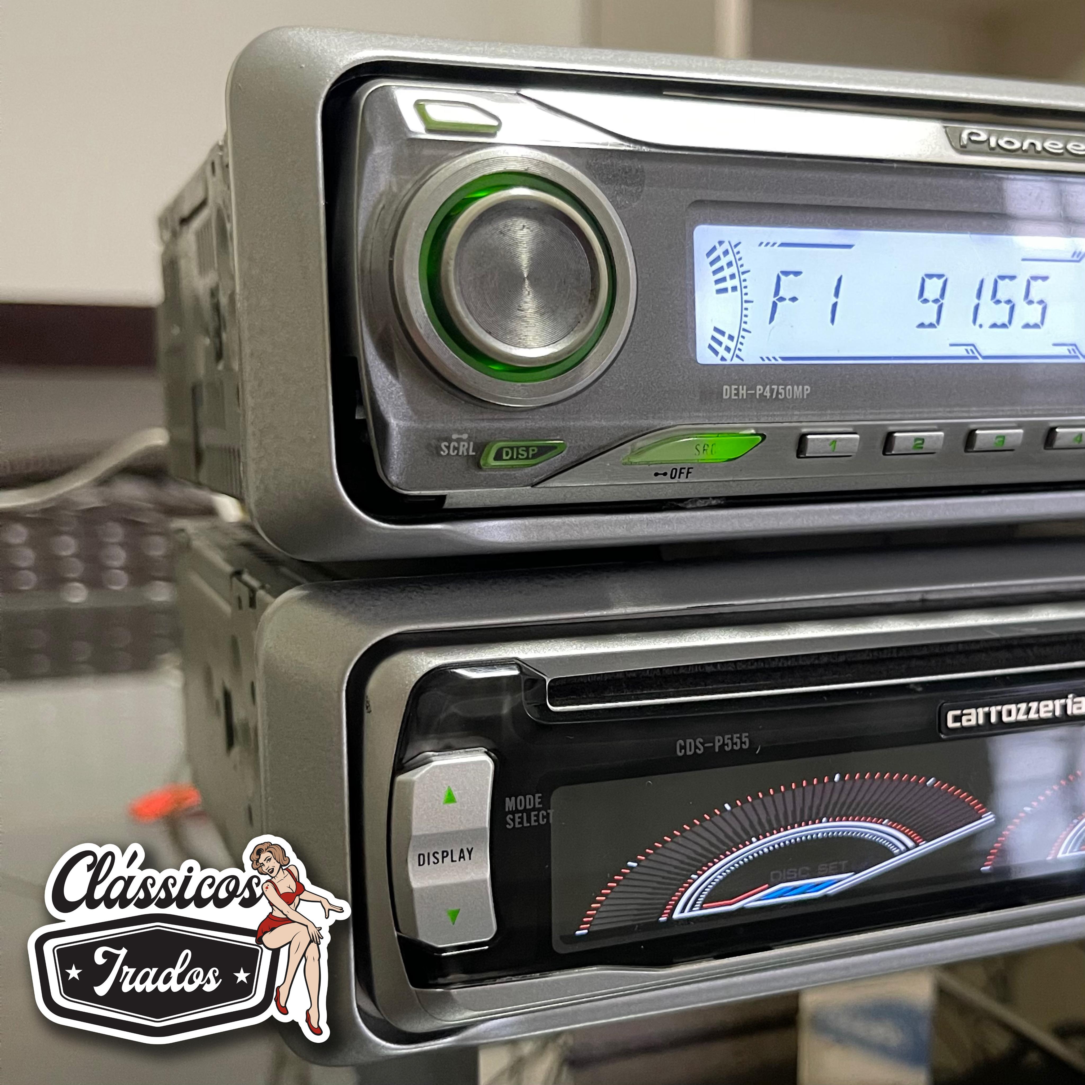 5ª Ação - Conjunto de CDs Pionner Carrozzeria P55 + P4750 MP